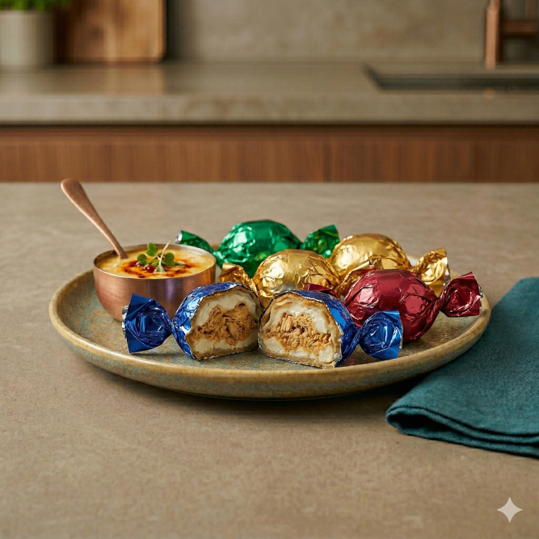 Cheese Chicken Chocolate