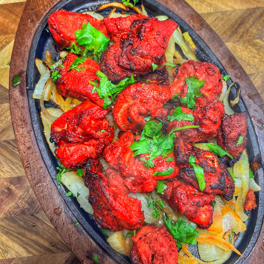 Chicken Daana — sizzling Hyderabadi-style dry fry