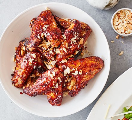 Sticky honey-chilli Chicken Wings