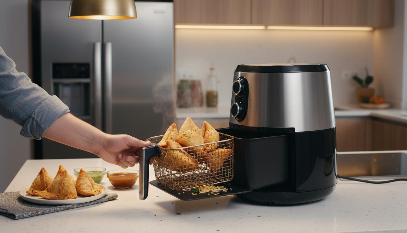 How to cook frozen samosas in air fryer